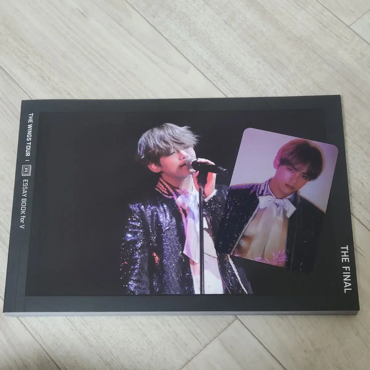 2017 BTS WINGS TOUR 윙파콘 에세이북 뷔 태형 방탄