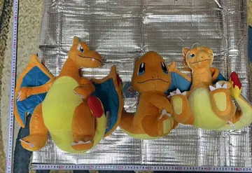 리자몽, 히토카게, 리자드 봉제 인형 세트