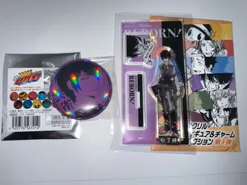 가정교사 히트맨 리본 아크릴 피규어 캔뱃지 히바리 쿄야