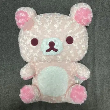 벚꽃 리락쿠마 로즈 보아 봉제 인형 XL 프리미엄 2020년 레어
