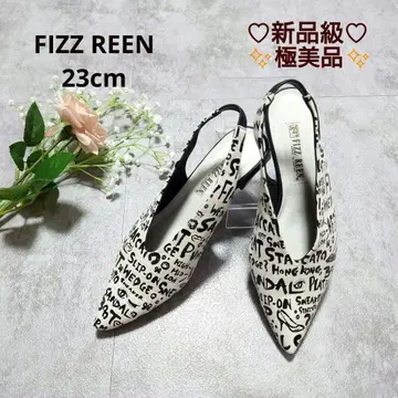 컨디션 최상 미사용 Fizzleen 스틸레토 펌프스 23 힐 일본제