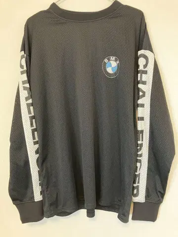 CHALLENGER BMX LS 로고 메쉬 티셔츠 M 블랙