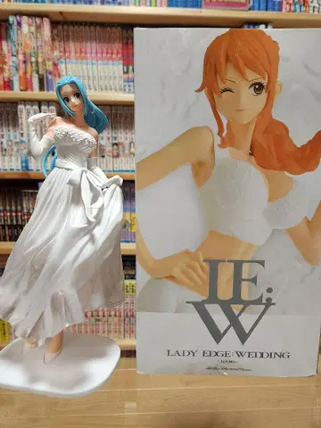원피스 LADY EDGE WEDDING 나미 비비 피규어