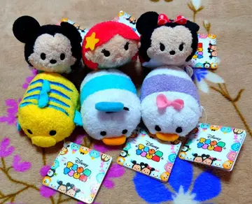 디즈니 쯔무쯔무 봉제 인형 6종 세트