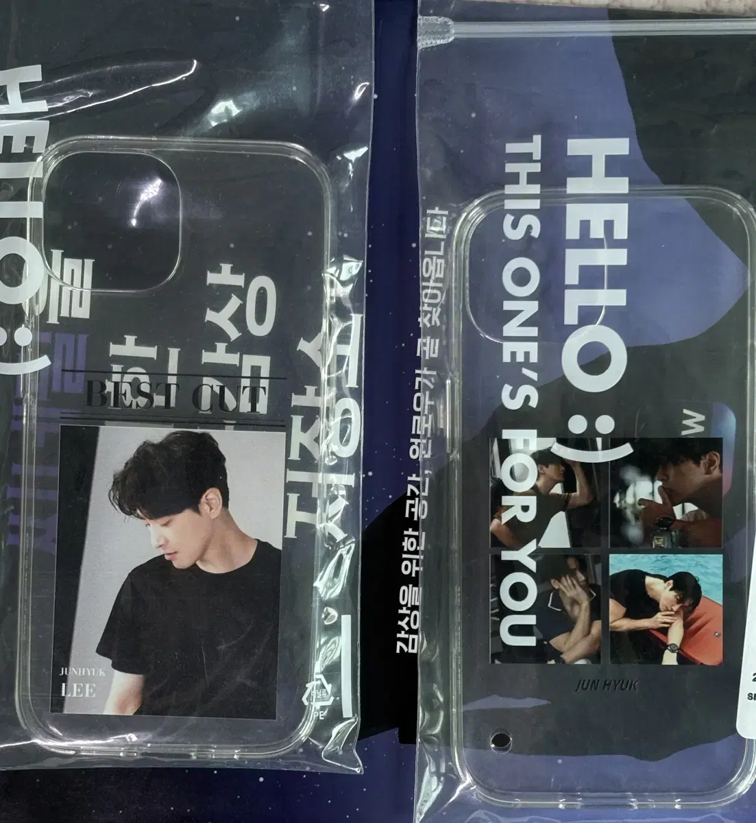 Junhyuk phone case (unused, clean printing, vivid colors)