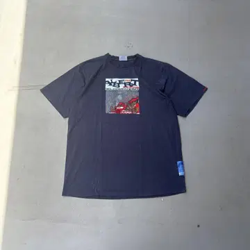 90s platinum fubu BBOY 스티치 XL 반팔 티셔츠