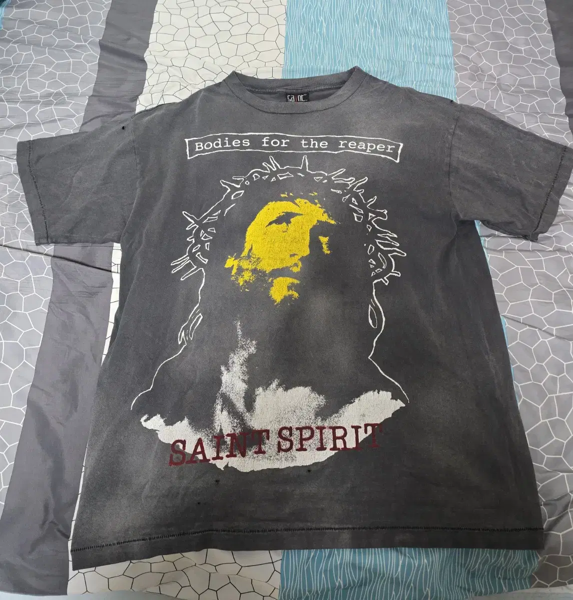 (XL) 세인트 미카엘 포더리퍼 RATM 반팔 티셔츠