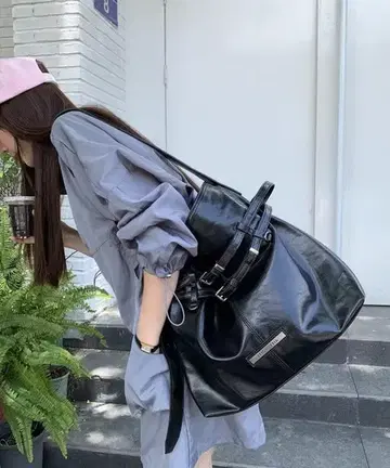 더블 벨트 싱글 스트랩 라지 2way 백