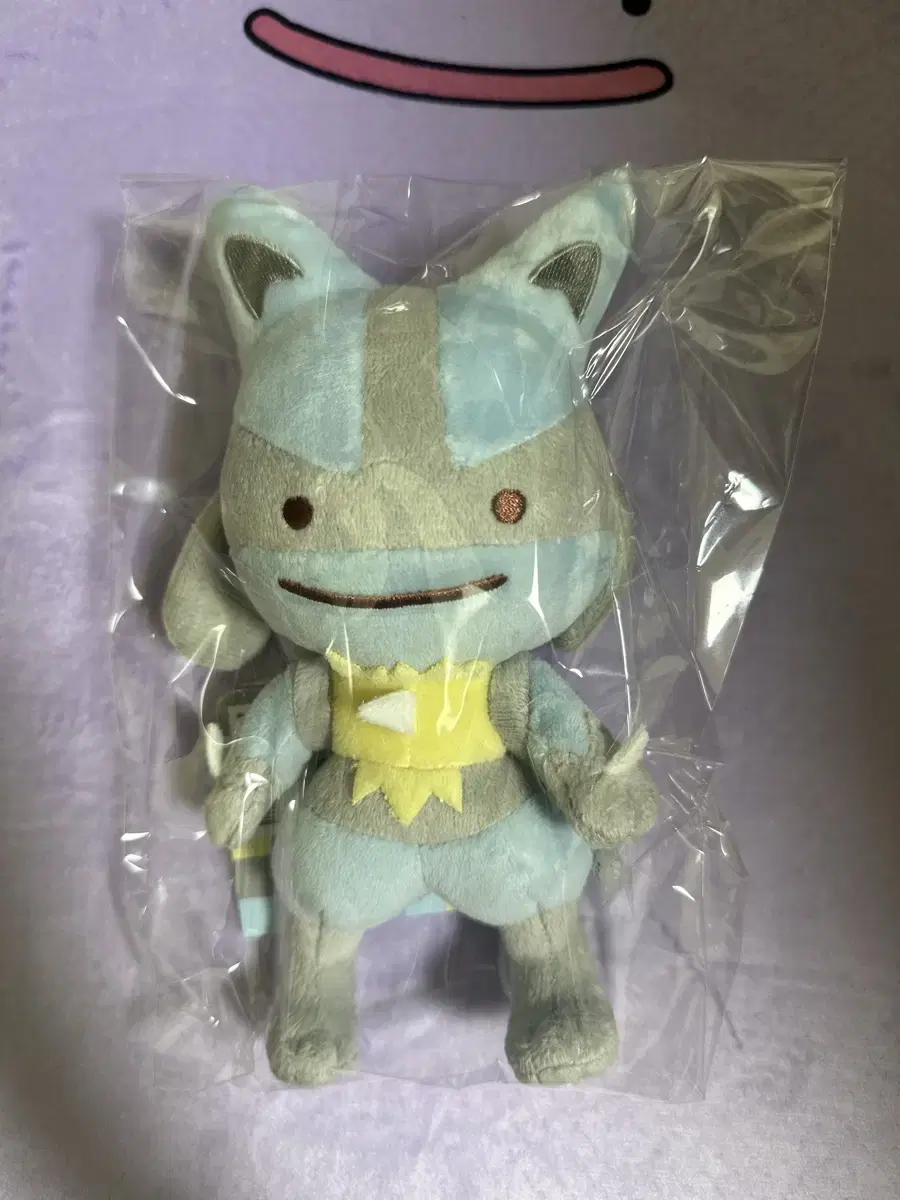포켓몬 팝업 메타몽 변신 루카리오 인형