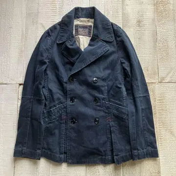 마리떼 프랑소와 저버 데님 코트 S 데님 자켓 피코트