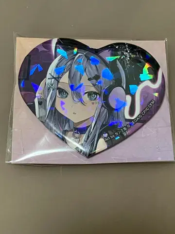 프로세카 반짝이는 빅 하트형 캔뱃지 Vol.2 요이사키 카나데