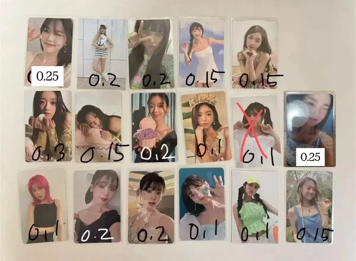 Oh My Girl photocard poca Hyojung Mimi Yooa Seunghee Jiho Yubin Arin