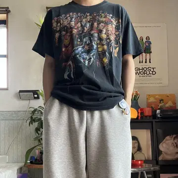 마블 데미지 티셔츠 페이드