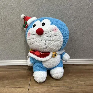 도라에몽 크리스마스 빅 봉제 인형