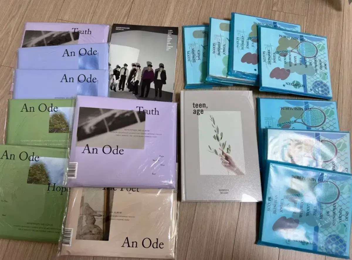 Seventeen unsealed album bulk sell wts poca An Ode Henggarae Teen, Age