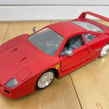 Ferrari 미니카 레드 빨간색 1987 페라리 F40 SS 7704