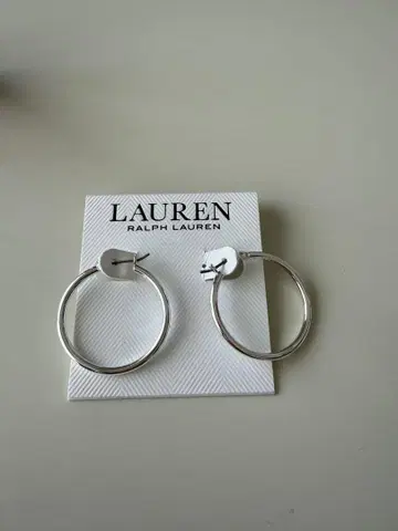 Ralph Lauren 실버 귀걸이