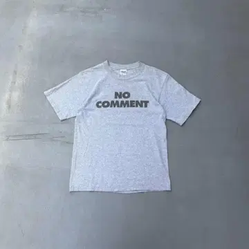 00s SUB POP USA제 NO COMMENT 반팔 티셔츠 남성용