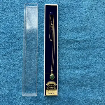 인도 히스이 목걸이 금 도금 약 20cm