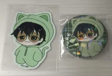 WIND BREAKER 윈브레 10마리 거북이 스티커 캔뱃지 인형옷