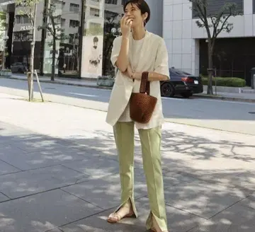 machatt 마챠트 린넨 자켓 베이지