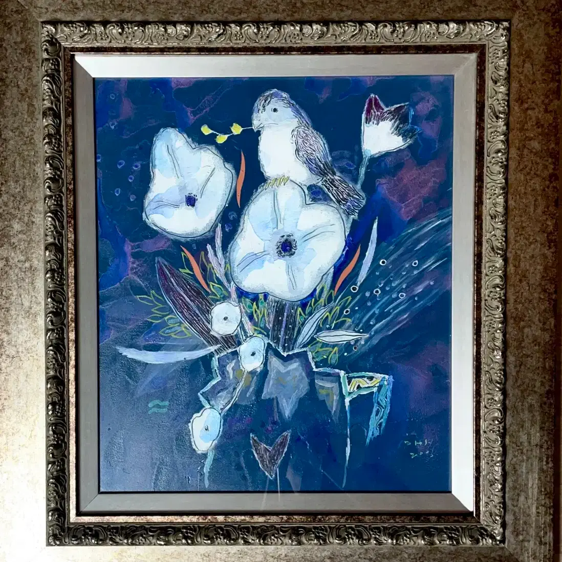 김해성 화백 아름답고 몽환적인 작품, image size:1098x1098