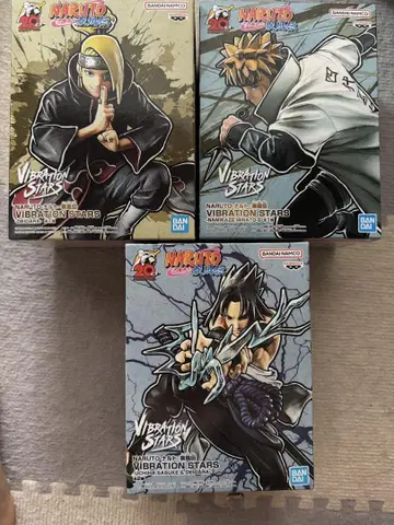 NARUTO Vibration Stars 3개 사스케 데이다라 미나토