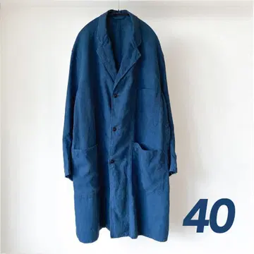 레어 KAPTAIN SUNSHINE 아틀리에 코트 인디고 사이즈 40