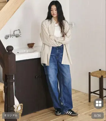 POIK 오센틱 카펜터 데님 팬츠 nugu