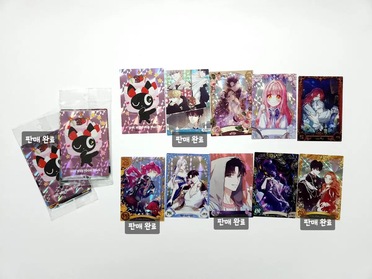 D&C 3rd Anniversary PR Collecting Card Villainess Maker: How to Survive as a Villain, Lee Ga-ju, The Law of Webnovels