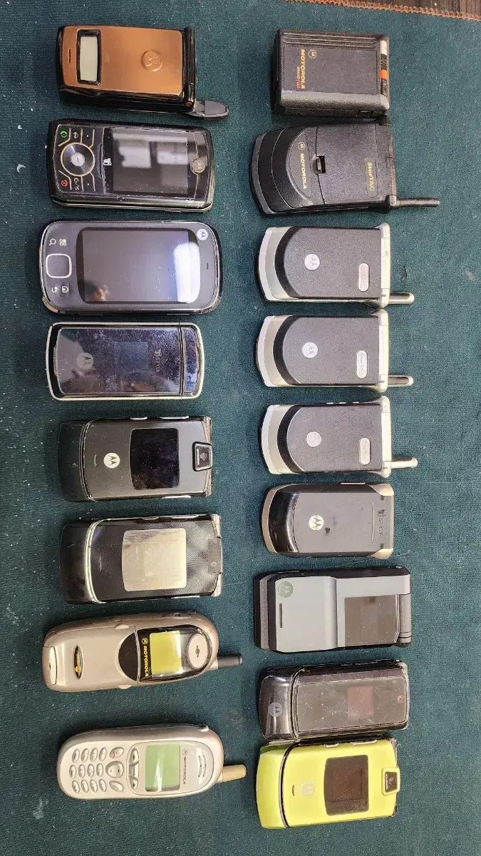 Multiple Motorola mobile phones