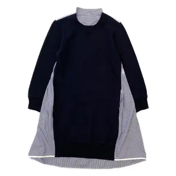 Sacai(사카이) 절개 맨투맨 원피스