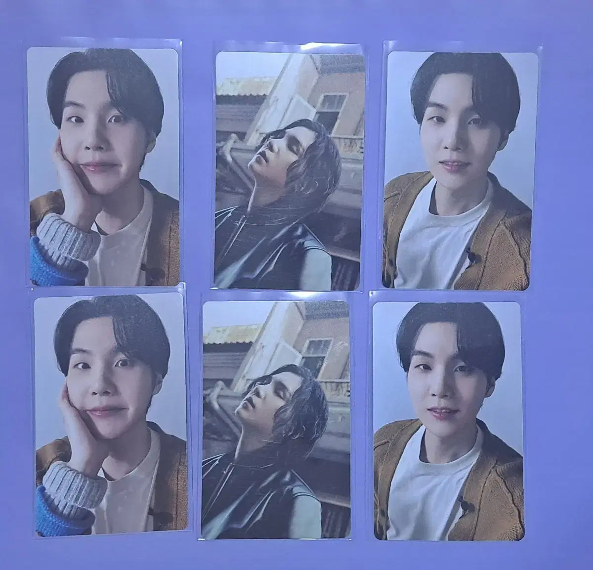 방탄 bts 슈가 윤기 디데이 suga dday 럭드 포카 ld set