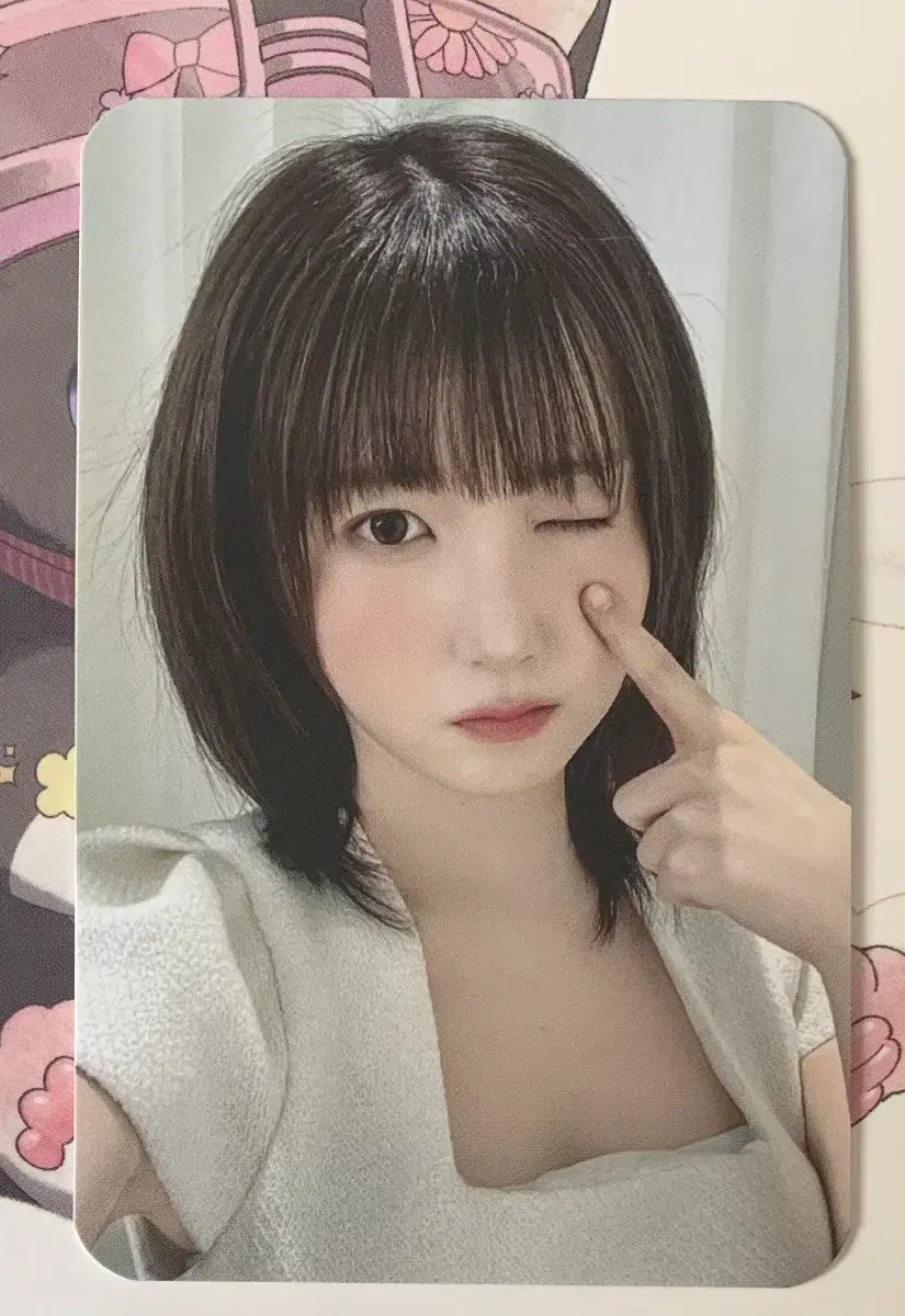 세이마이네임 히토미 사운드웨이브 미공포 포카 포토카드 SAYMYNAME