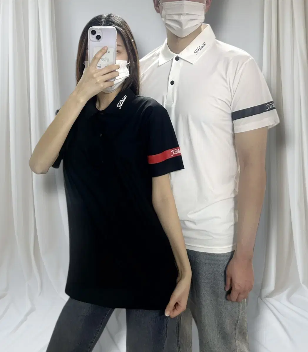 타이틀리스트 스판카라 반팔T