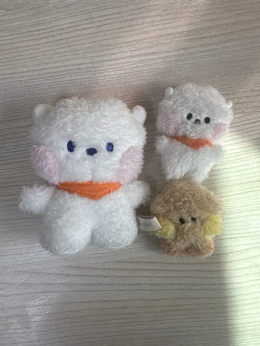 Bt21 Rj 슈키 진 슈가 인형 미니 미니니 석진 윤기