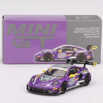 MINIGT 포르쉐 911 GT3 R #27 왼쪽 운전석