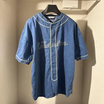 TENDERLOIN BASEBALL SHT DENIM 텐더 로인