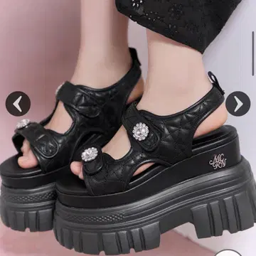 미셸 마카롱 샌들