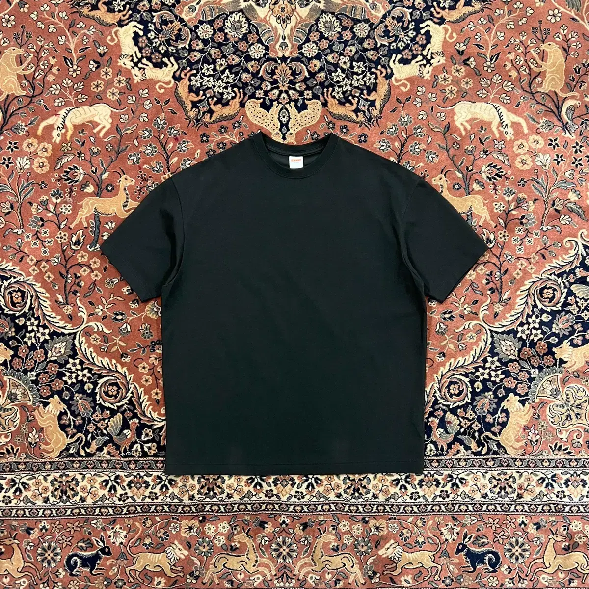[S]Blackout nettes Short Sleeve Plain Tee