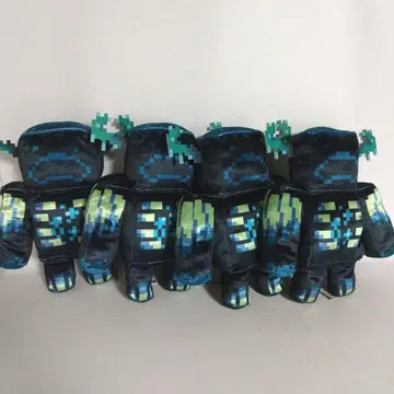 마인크래프트 샤이니 BIG 봉제 인형 워든 4종 세트