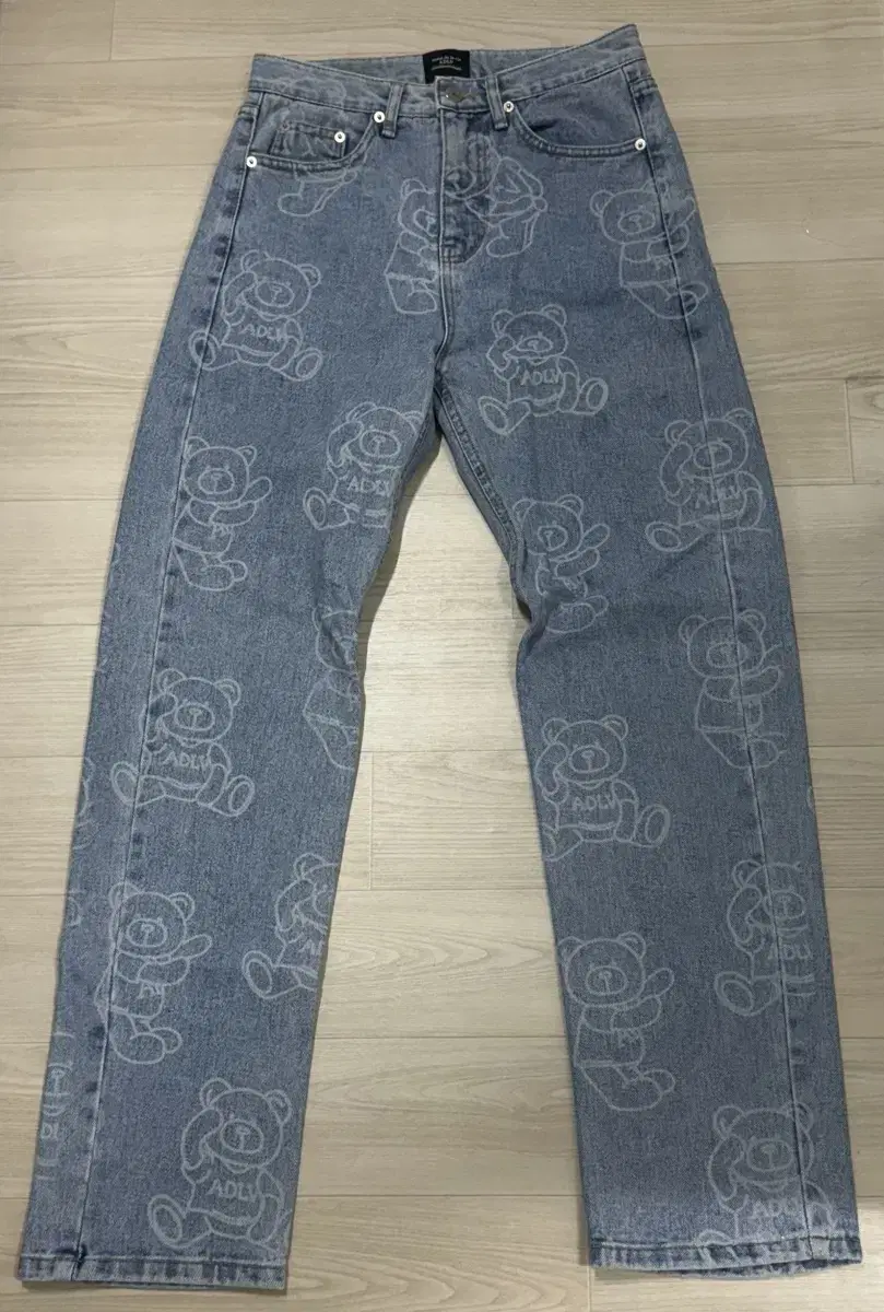Acme De La Vie Bear Jeans, Size 0