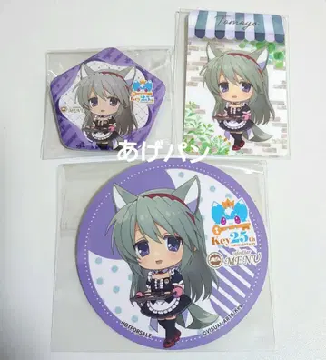 key25th 카페 트레이딩 카드 캔뱃지 코스터 쿠라나도 사카가미 토모요