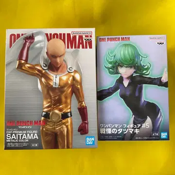 원펀맨 피규어 사이타마 (메탈릭) 전율의 타츠마키