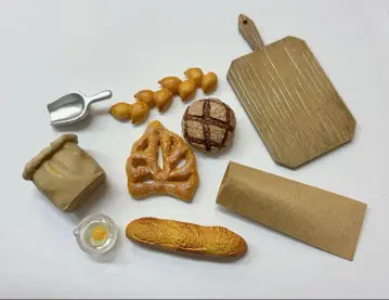 리멘트 bread&butter 쁘띠 샘플 미니어처 빵 식품 완구