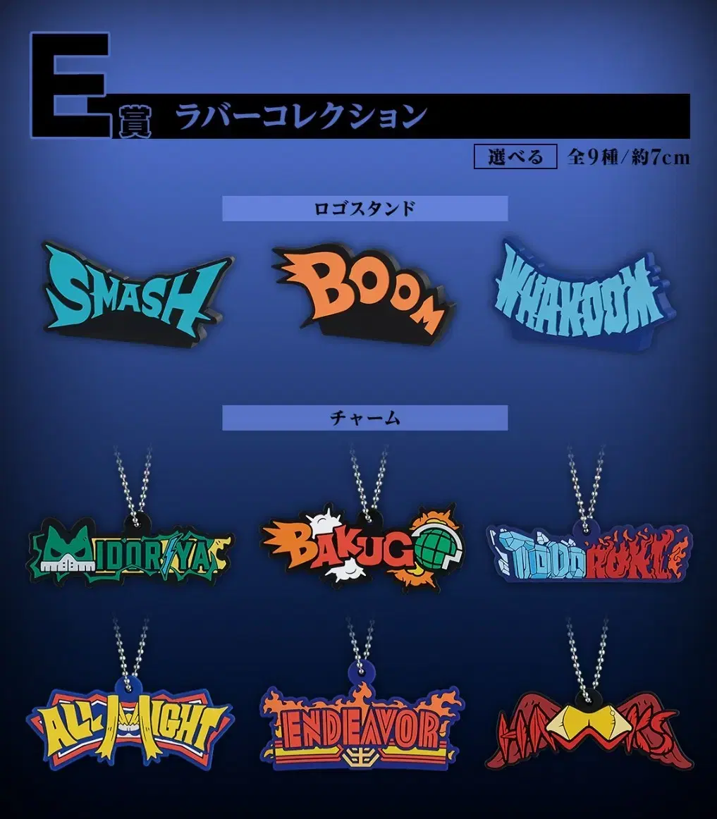 Ichiban Kuji My Hero Academia Protecting Power E Prize Rubber Collection