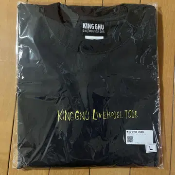King Gnu 라이브 하우스 투어 티셔츠