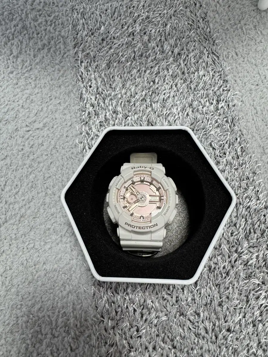 G-shock Baby-G White+Rose Gold