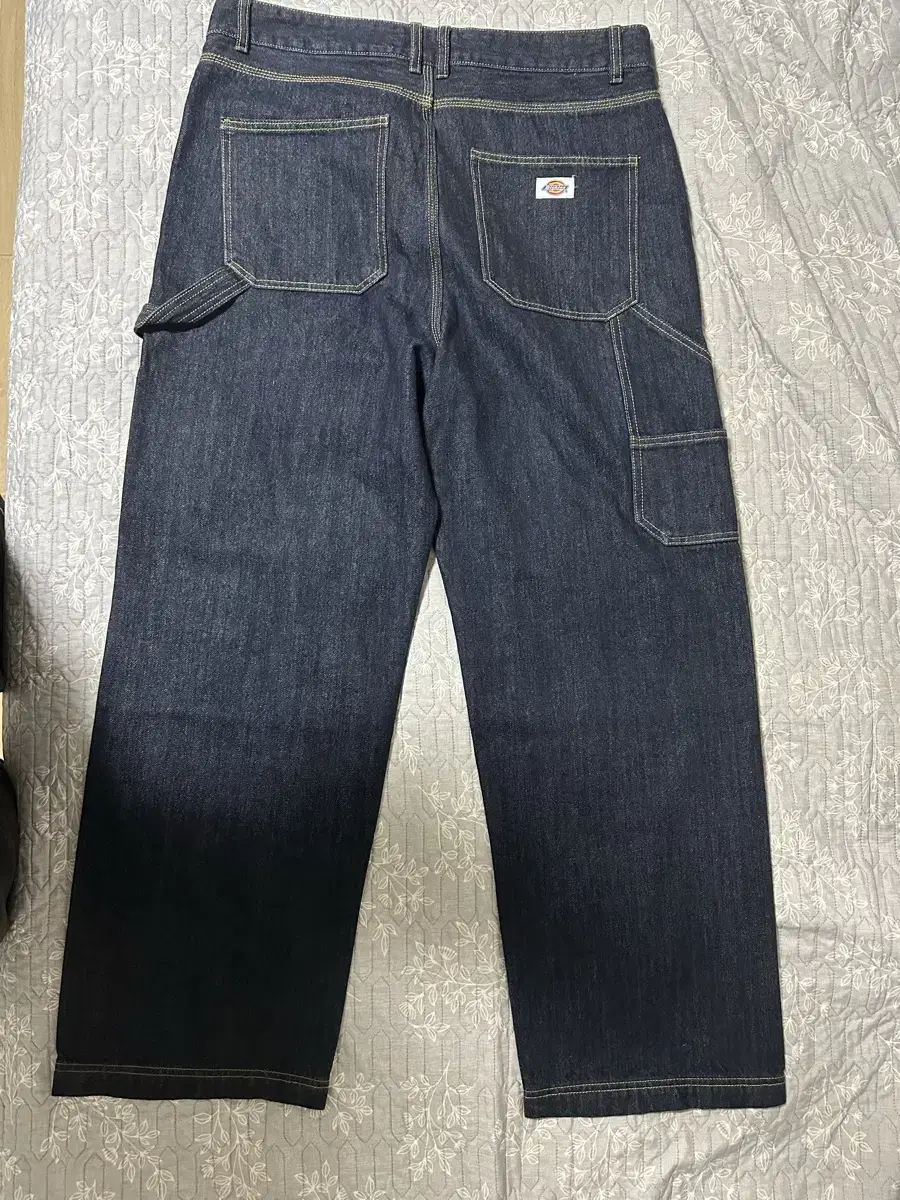 디키즈 더블니 카펜터 데님 팬츠 Indigo Blue