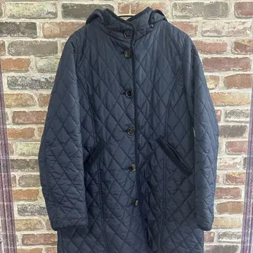 BEAMSHEART 퀼팅 자켓 롱 코트 패딩 자켓